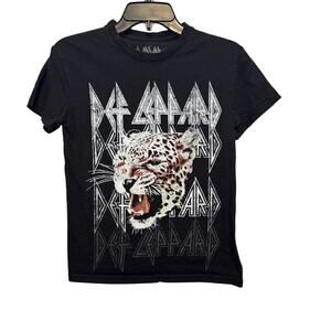 Kids' Def Leppard band T-shirt Size S - 80s Rock